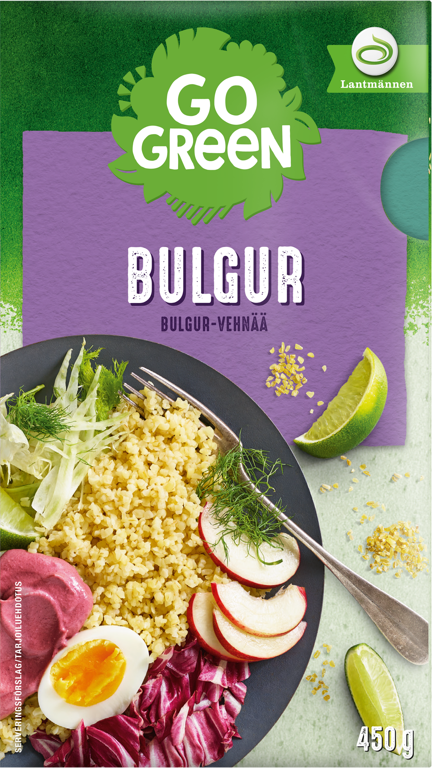 GoGreen Bulgur-vehnä 450 g | K-Ruoka Verkkokauppa