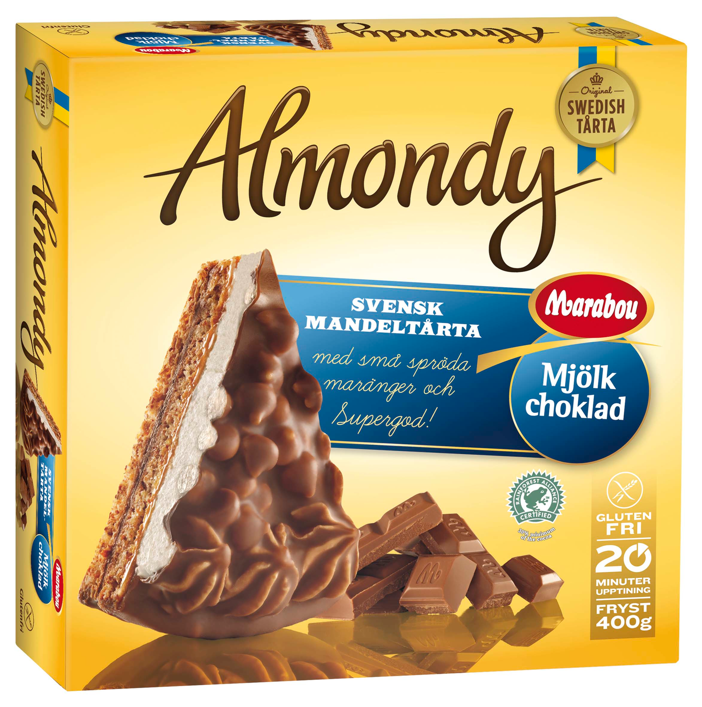 Almondy Marenkikakku Marabou 400 g | K-Ruoka Verkkokauppa
