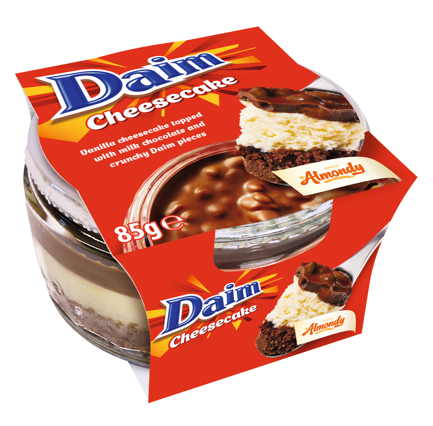 Almondy Daim cheesecake 85g