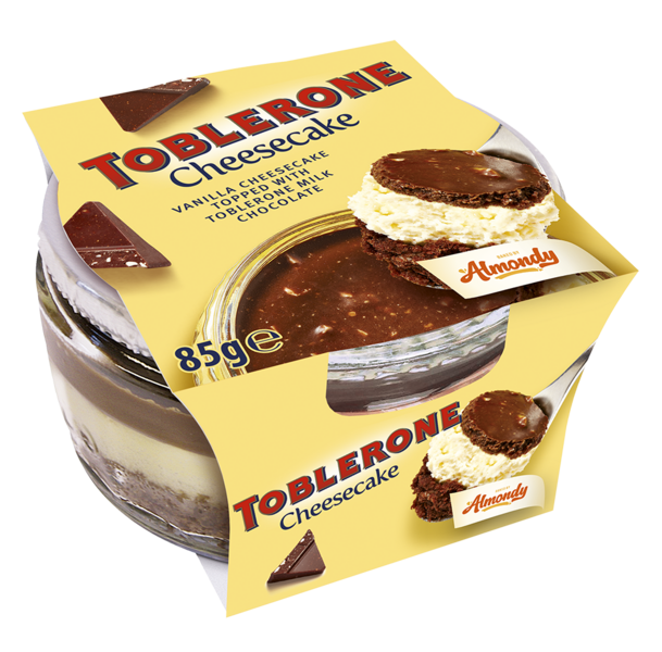 Almondy Toblerone cheesecake 85g