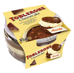 Almondy Toblerone cheesecake 85g