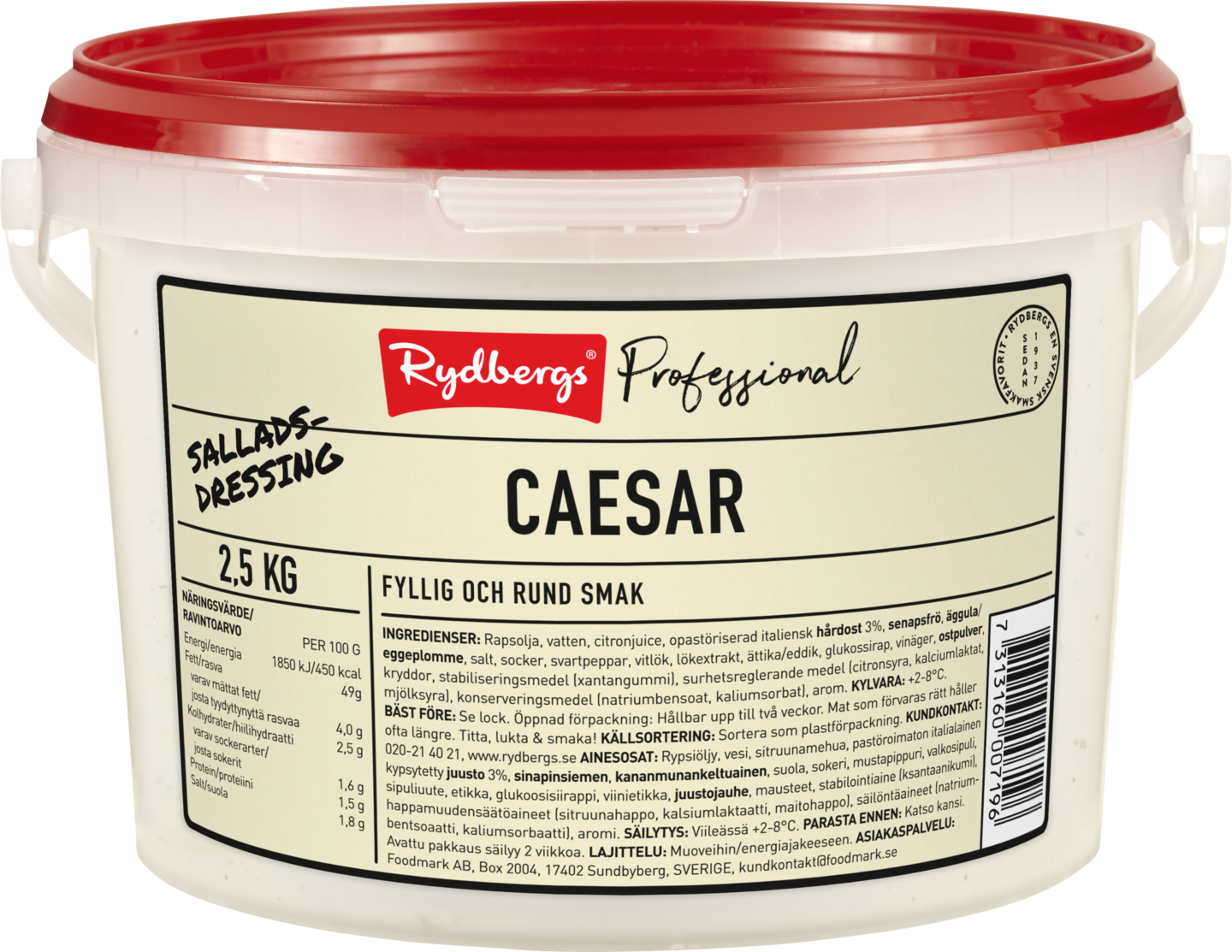 Rydbergs Caesar salaatinkastike 2,5kg