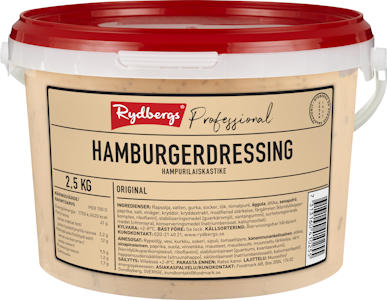 Rydbergs hampurilaiskastike 2,5kg