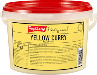 Rydbergs yellow currydressing 2,5kg