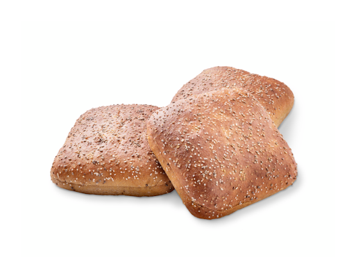 Rollfoods Polarbröd chia-siemensämpylä halkaistu 30 x 70g 2,1kg pakaste