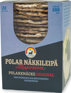 Polar näkkileipä aito pyöreä 280g