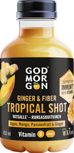 God Morgon mehushot 450ml inkivääri-kuitu-tropical