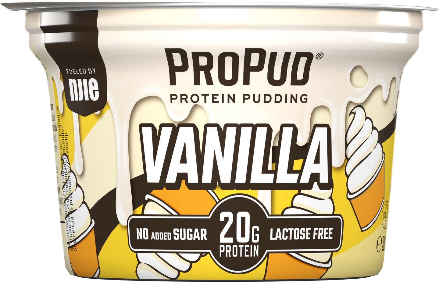 Njie ProPud proteiinivanukas 200g vanilja laktoositon