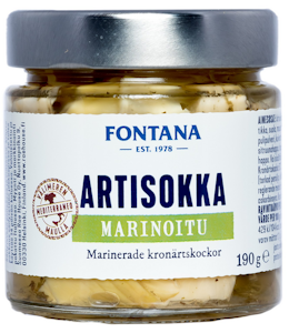 Fontana Artisokka Marinoitu 190g/110g