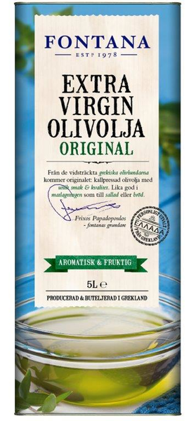 Fontana Extra Virgin oliiviöljy original 5l