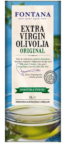 Fontana oliiviöljy 5l original Extra Virgin