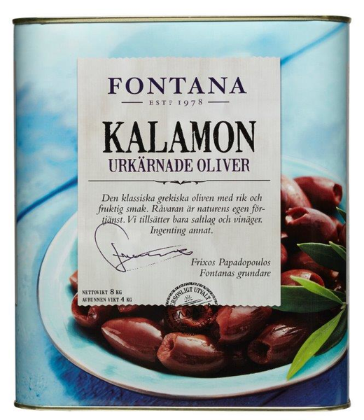 Fontana kalamataoliivi 7/4kg kivetön