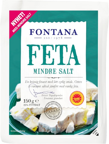 Fontana Feta 150g -50% vähemmän suolaa