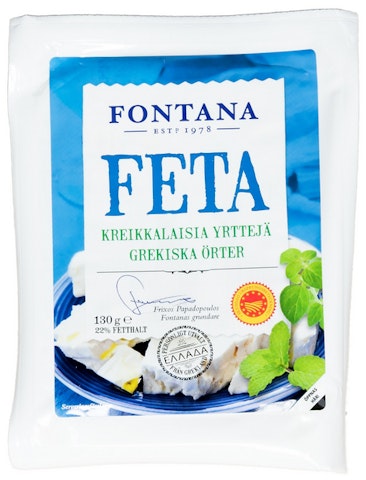 Fontana Feta Kreikkalaiset Yrtit 130g