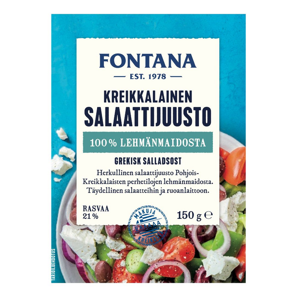 Fontana Kreikkalainen Salaattijuusto 150g