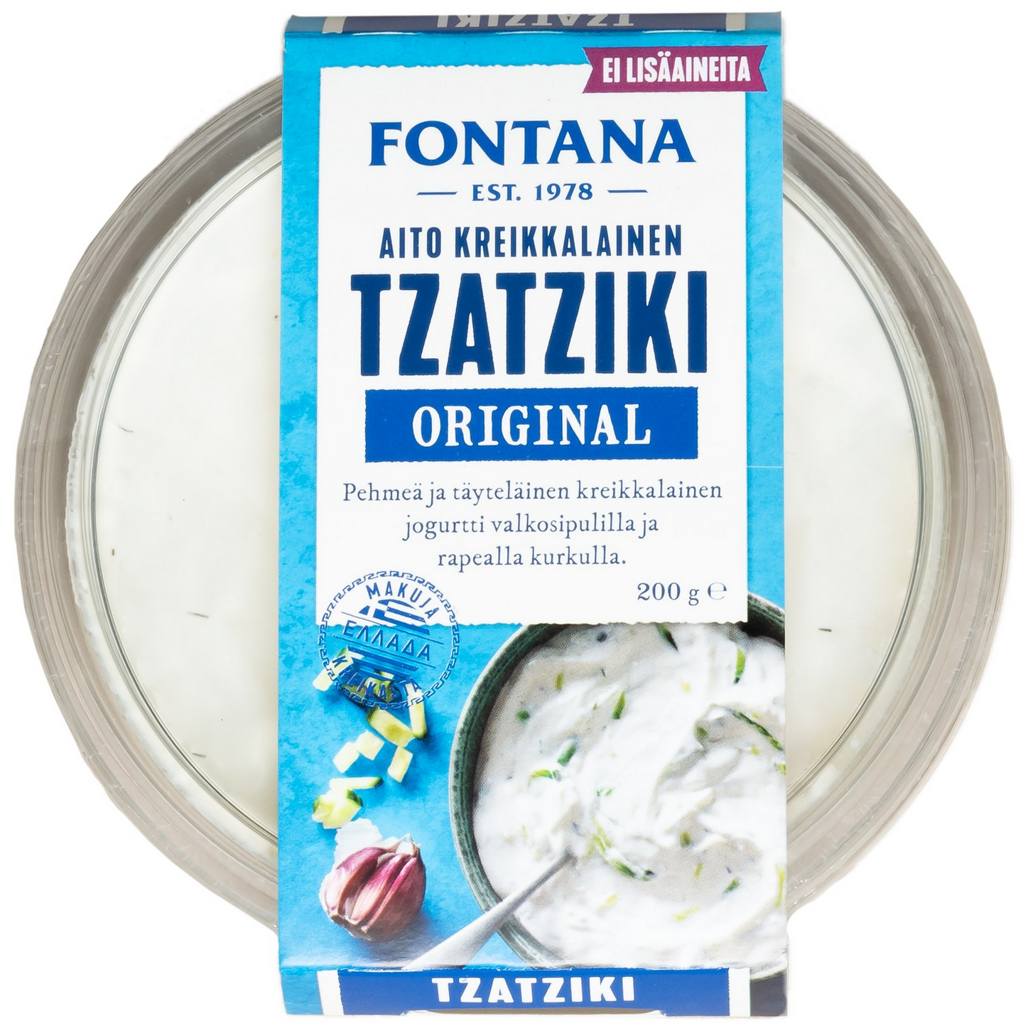 Fontana aito kreikkalainen original tzatziki 200g