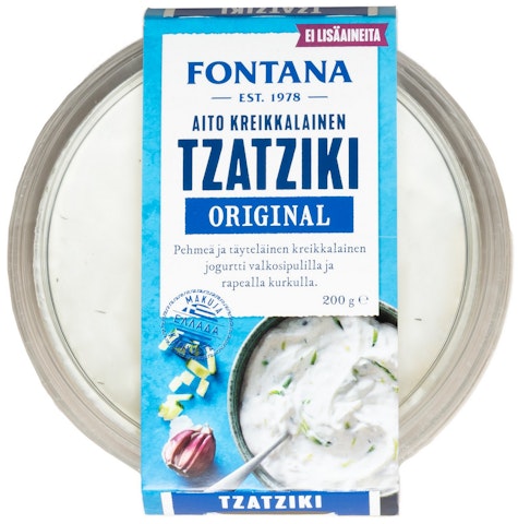 Fontana aito kreikkalainen original tzatziki 200g