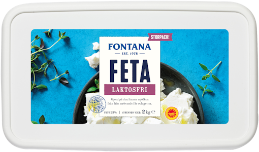 Fontana feta laktoositon 2kg PDO