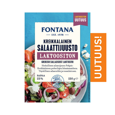 Fontana Kreikkalainen salaattijuusto 150g laktoositon