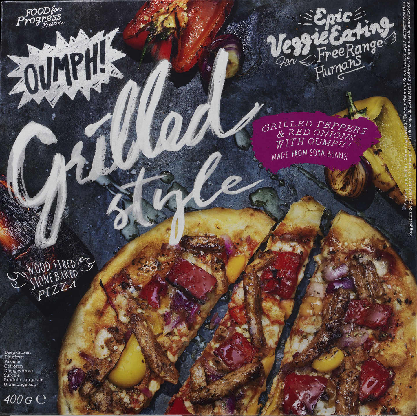 Oumph pizza grilled style 400g | K-Ruoka Verkkokauppa