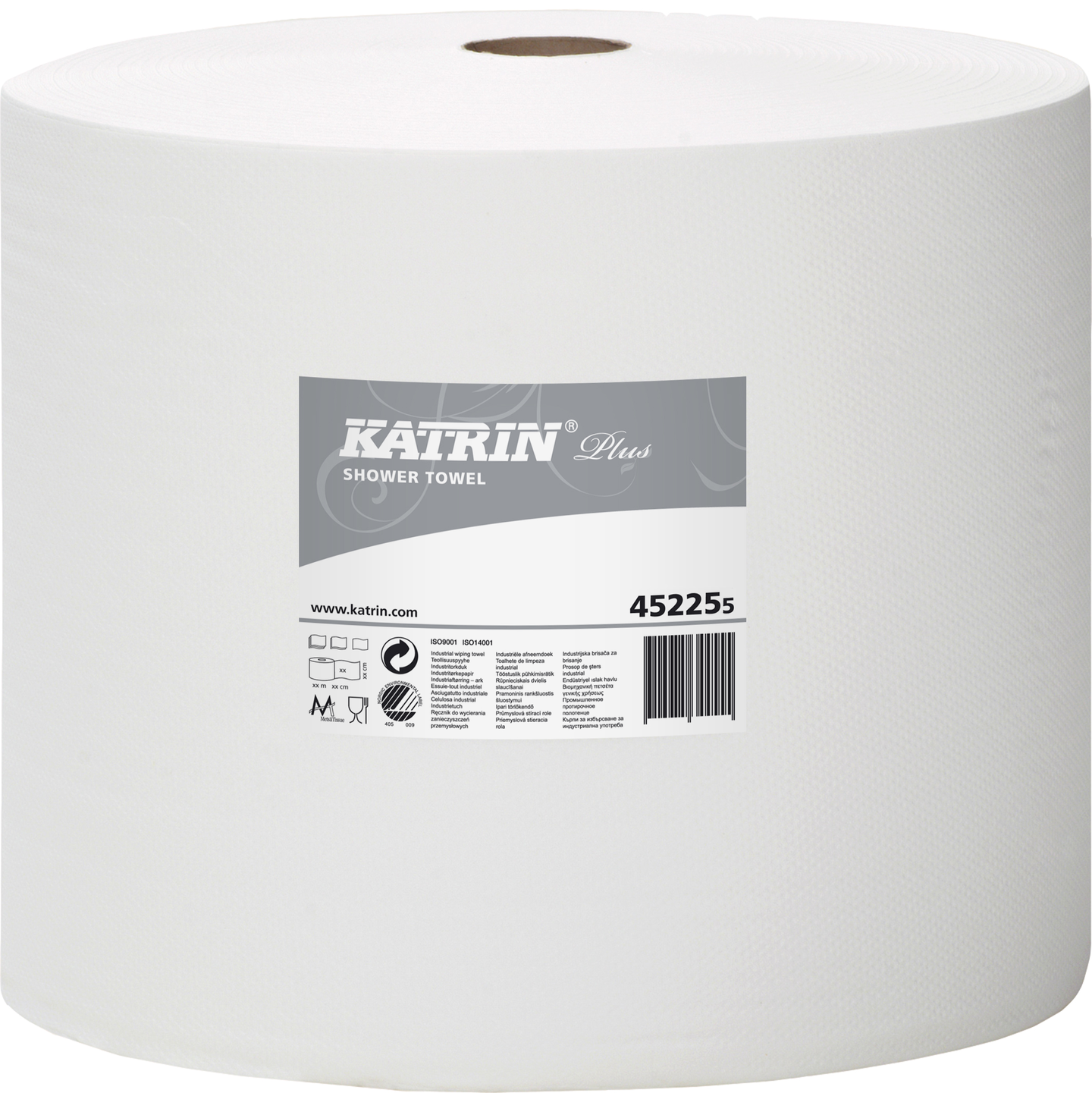 Katrin Plus Shower Towel -suihkupyyhe 1-kertainen valkoinen 1000m