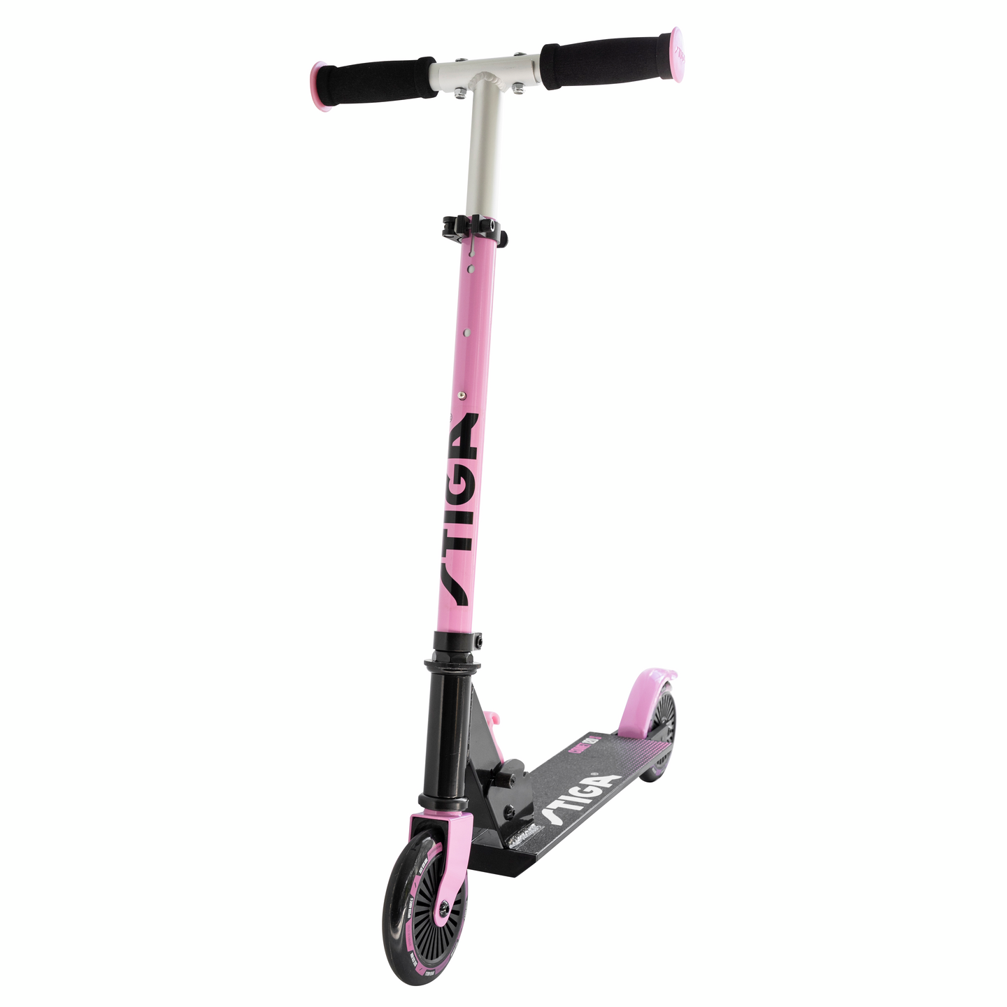 Stiga Comet 120 potkulauta pink-musta