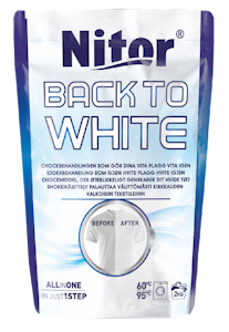 Nitor Back to white värien palauttaja valkoisille vaatteille 400 g