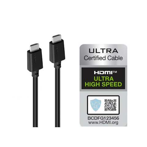 North Ultra High Speed HDMI 2.1-kaapeli 1,5m musta