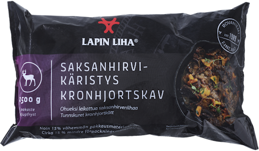 Lapin Liha saksanhirvikäristys 2,5kg pakaste