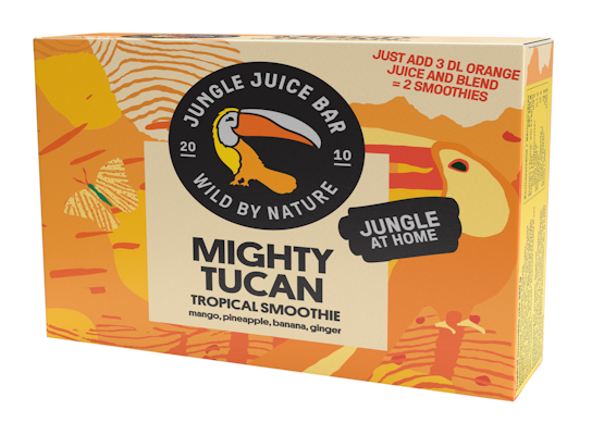 Jungle Juice Bar Mighty Tucan smoothie mix 250 g pakaste