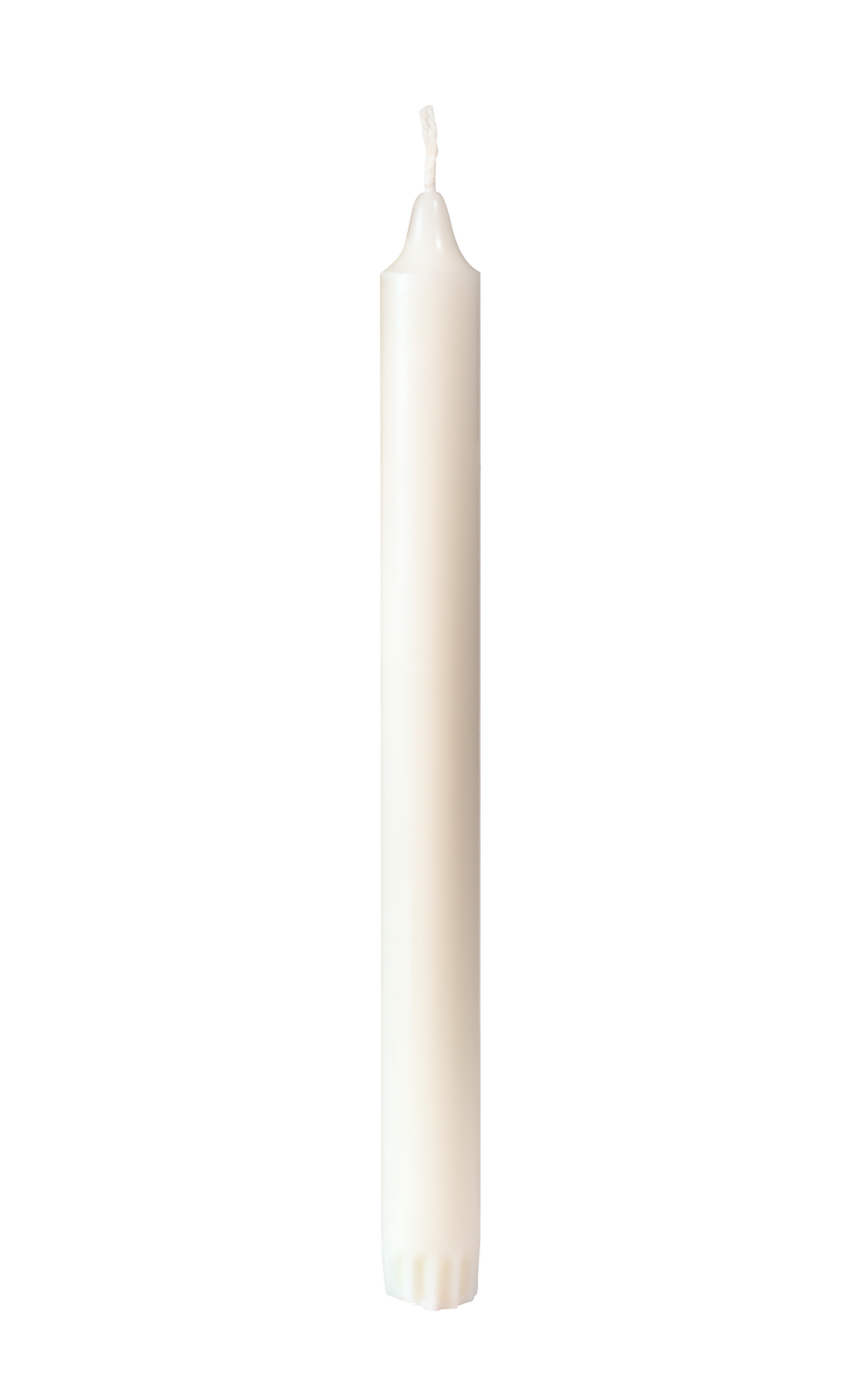 Duni Simply Stearin kruunukynttilä valkoinen 9h 250mm 30kpl