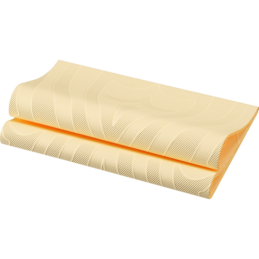 Duni Elegance Lautasliina 40kpl 40x40cm 1 4 Lily Vanilja HoReCa tukku 