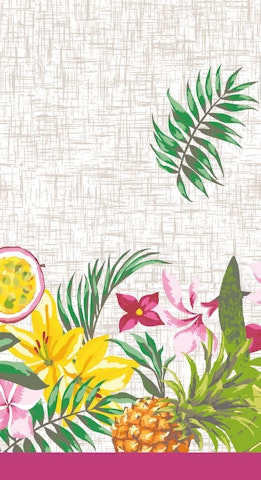 Dunisilk pöytäliina 138x220cm Bahamas Floral