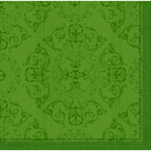 Duni Dunilin Opulent leaf green lautasliina 40x40cm 1/4 45kpl