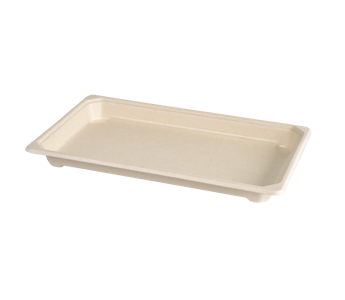 Biopak sushirasia bagassi ruskea 237x145x22mm 100kpl