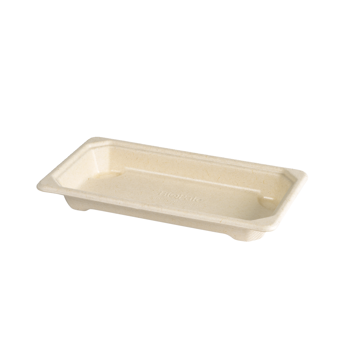 Biopak sushirasia bagassi ruskea kapea lyhyt 165x92x22mm 100kpl