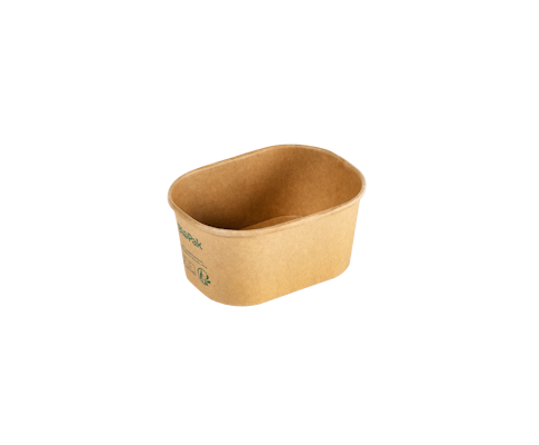 Biopak Brick Mini rasia ruskea 250ml 108x80x50mm 60kpl