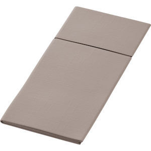 Duni Duniletto Slim Bio Dunisoft lautasliinatasku greige 40x33cm 65kpl