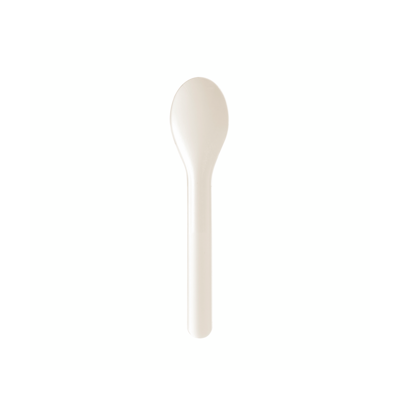 BIOPAK Pluma valkoinen paperilusikka 15cm 10kpl