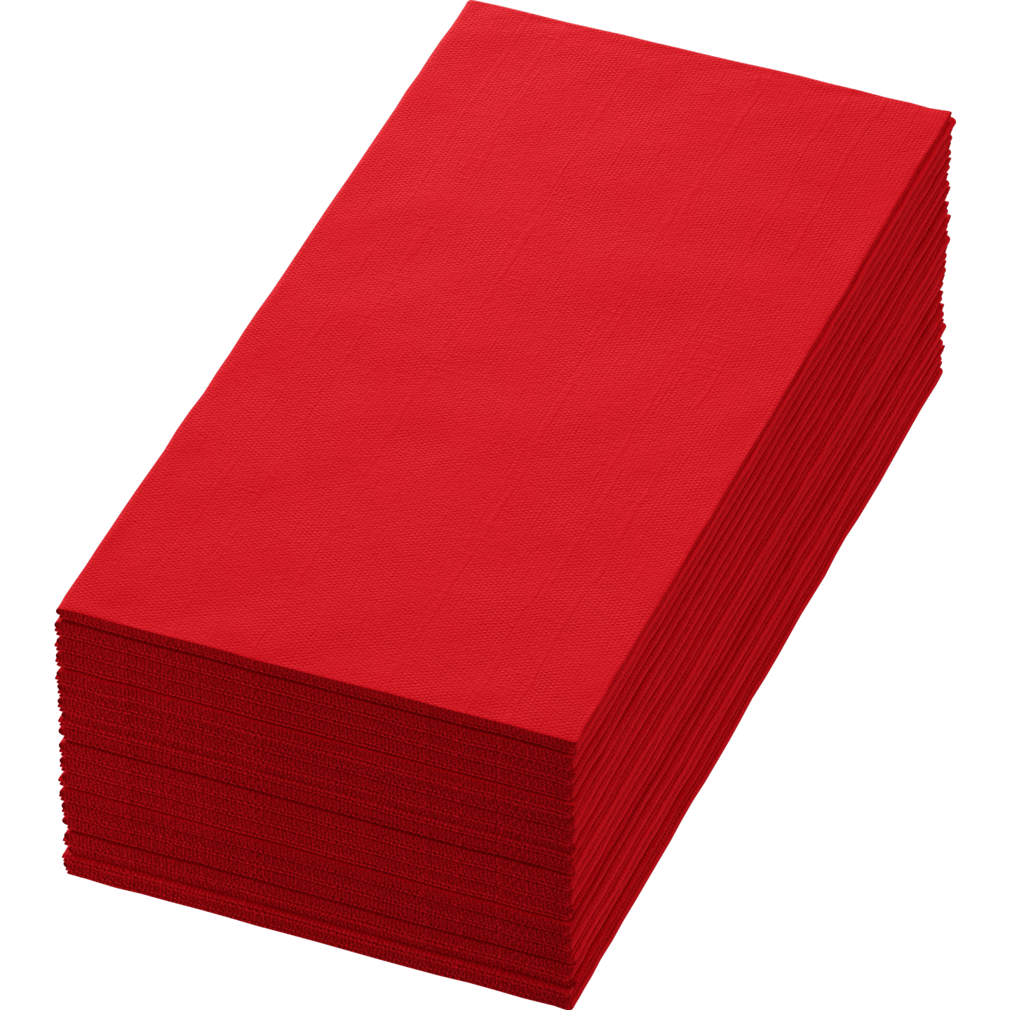 Duni lautasliina punainen 40x40cm 3-krs 1/8-taitto 250kpl