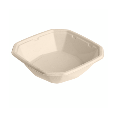 Biopak Octabagasse rasia ruskea bagassia 152x152x38mm 400ml 50kpl