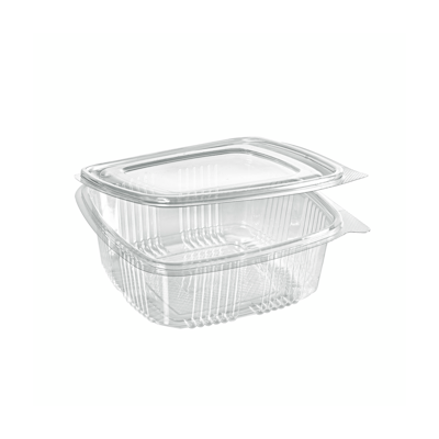 Biopak Deli rasia saranakannella kirkas rPET 175x166x66mm 1000ml 50kpl