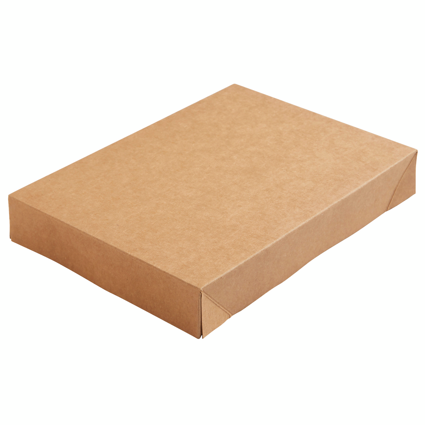 Biopak kansi Viking Brick-rasialle 200x140x30mm ruskea kartonki/PE 300kpl