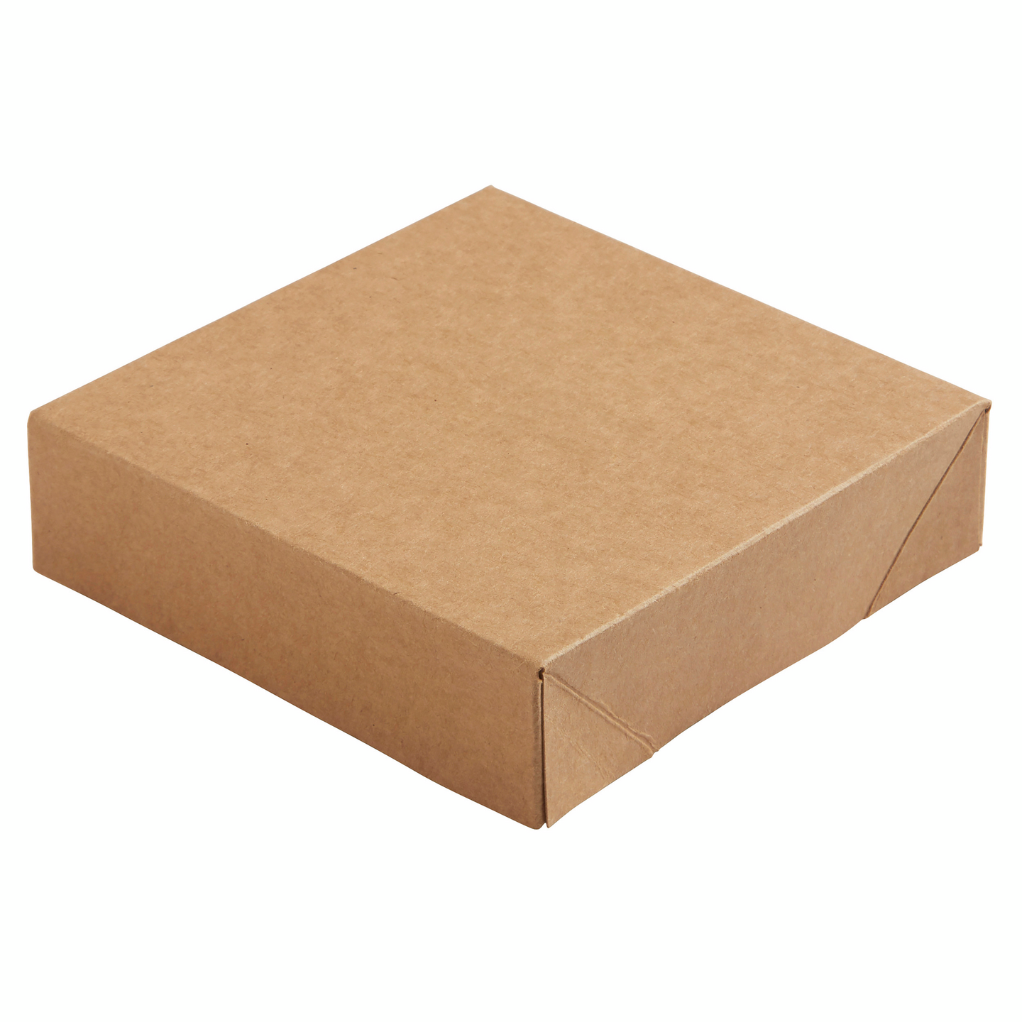 Biopak kansi Viking Cube-rasialle 113x113x29mm ruskea kartonki/PE 300kpl
