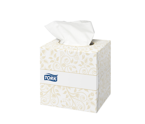 Tork kasvopyyhe valkoinen 100 arkkia Premium Cube