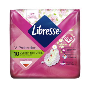 Libresse side Ultra Normal Wing Aloe Vera 10 kpl