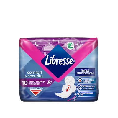 Libresse yöside Maxi Goodnight Wing 10 kpl