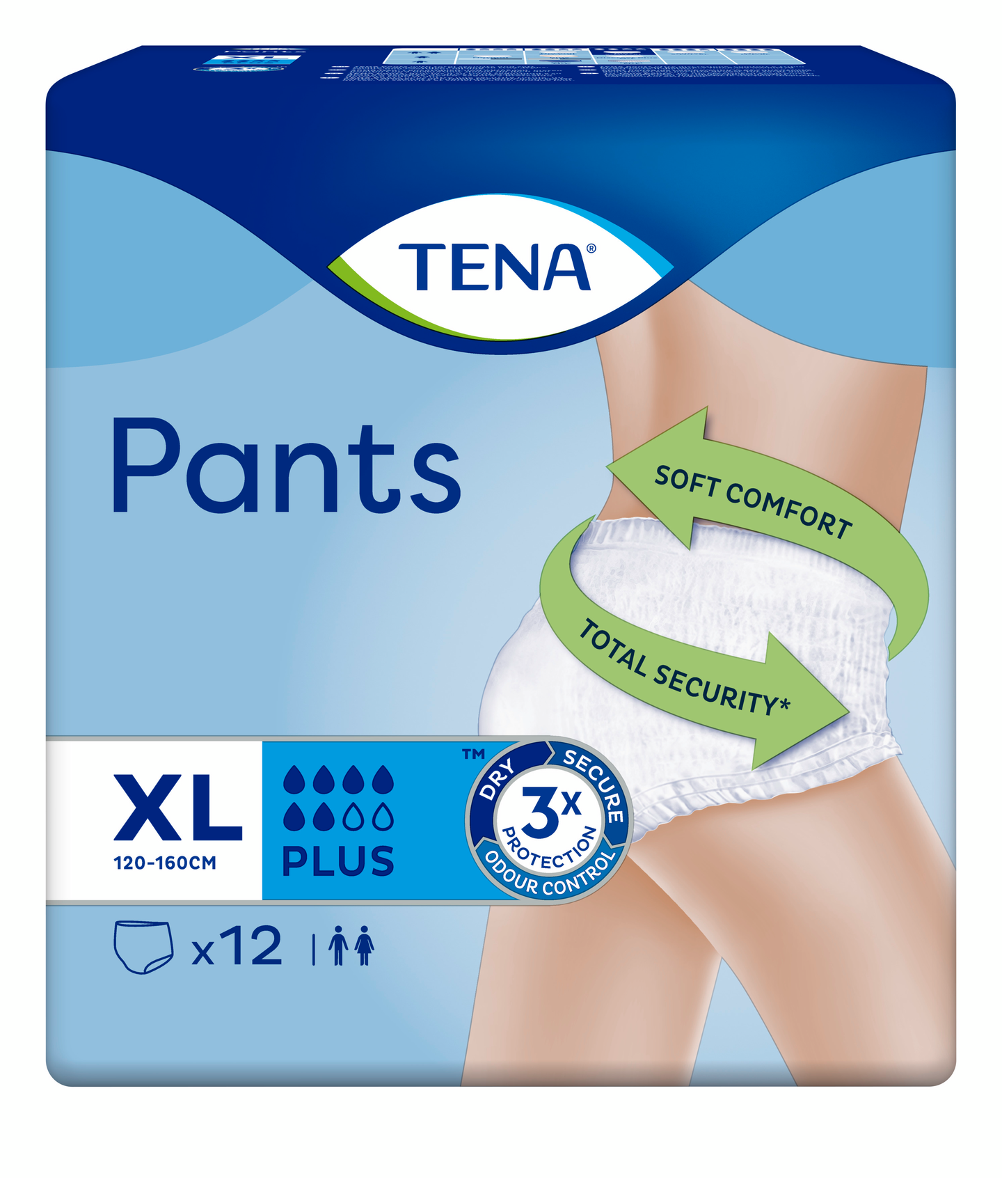 Tena Pants Inkohousu 12kpl Plus XL | K-Ruoka Verkkokauppa