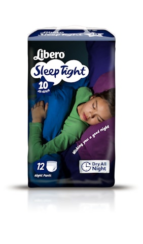 Libero SleepTight yövaippa koko 10 (35-60 kg) 12 kpl