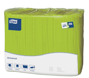 Tork counterfold annostelijaliina lime 175kpl/33cm 1krs 1/8-taitto